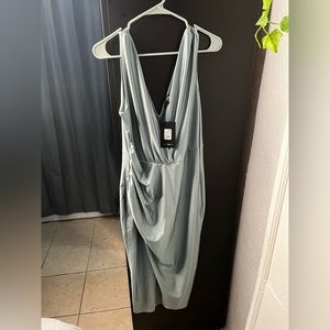 Light blue Midi Dress